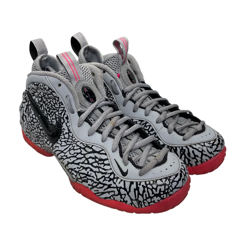 NIKE/AIR FOAMPOSITE PRO PRM/Low-Sneakers/US 9/All Over Print/GRY/616750-002