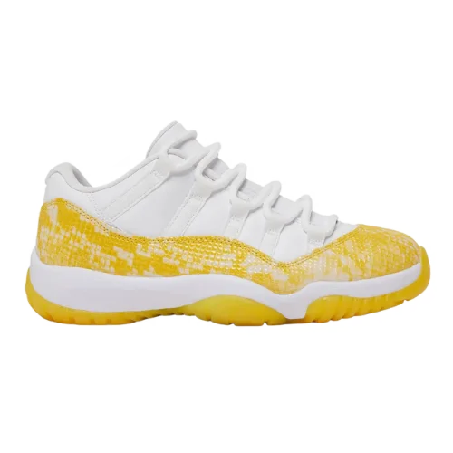 Jordan 11 Retro Low Yellow Snakeskin