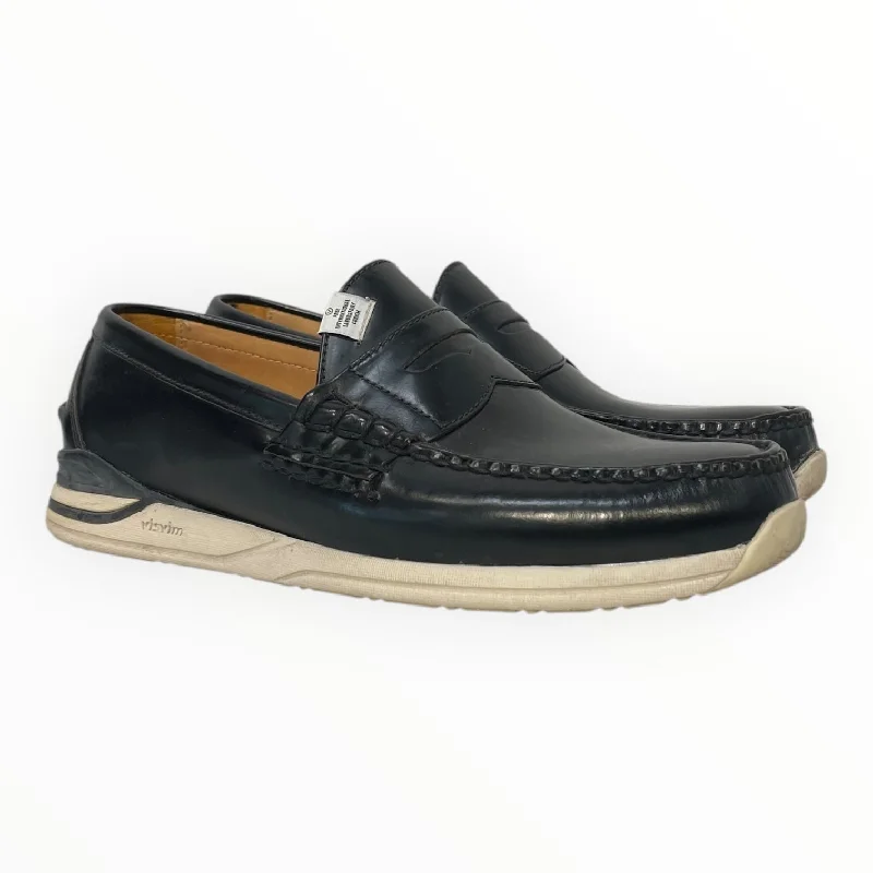 visvim/Loafers/US 9/Leather/BLK/FABRO