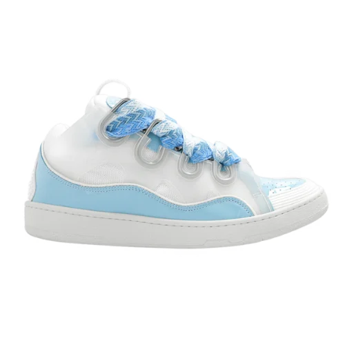 Lavin Curb Sneaker Baby Blue White