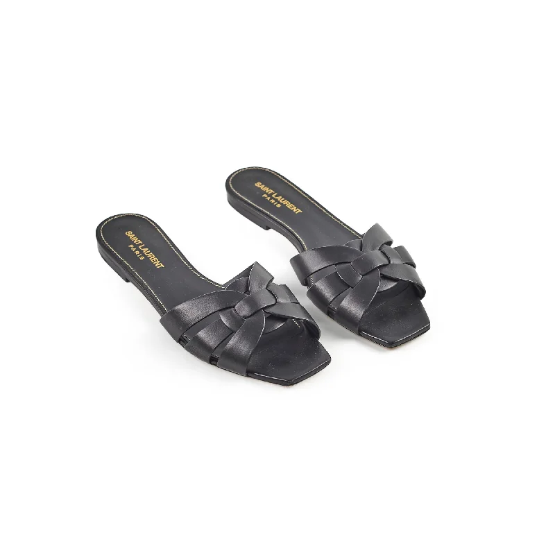 Saint Laurent Sandals Black Size 38