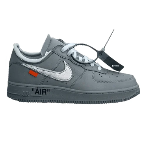 Air Force 1 Sneaker Off White Grey