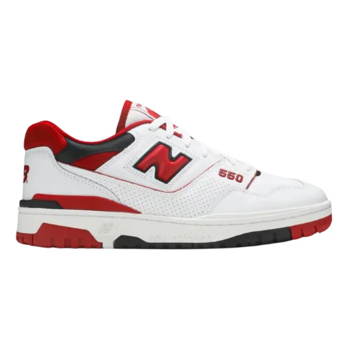 New Balance 550 White Team Red