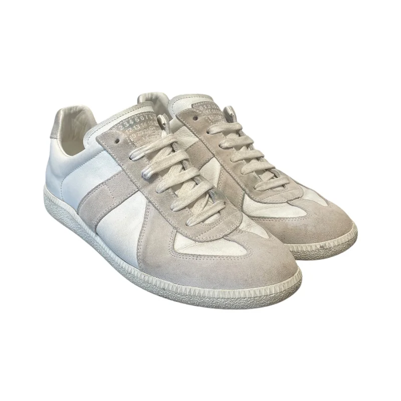 Maison Margiela/Low-Sneakers/EU 42/Leather/WHT/