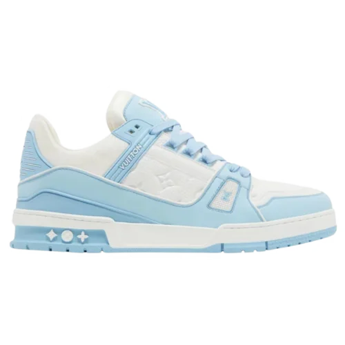 Louis Vuitton (LV) Trainer Low Sky Blue