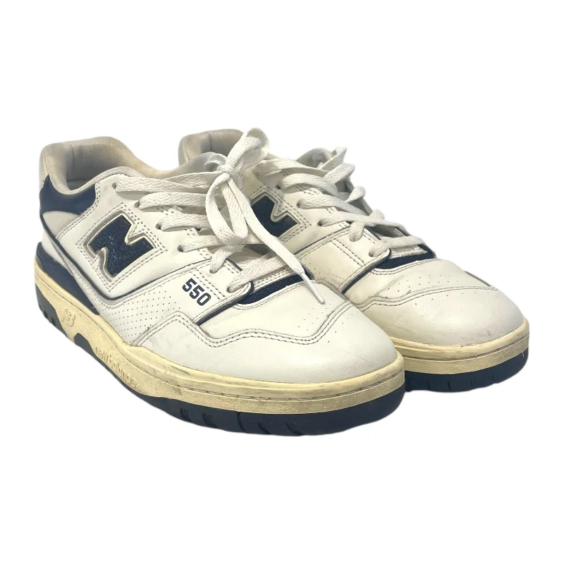 NEW BALANCE/AIME LEON DORE/Low-Sneakers/US 9/Leather/WHT/