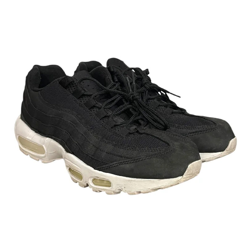 NIKE/STUSSY/Low-Sneakers/US 10/BLK/Air Max 95 Stussy