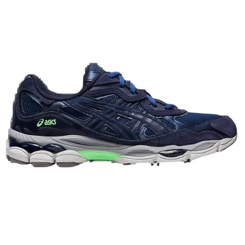 Asics Gel Nyc Sneaker Navy Neon