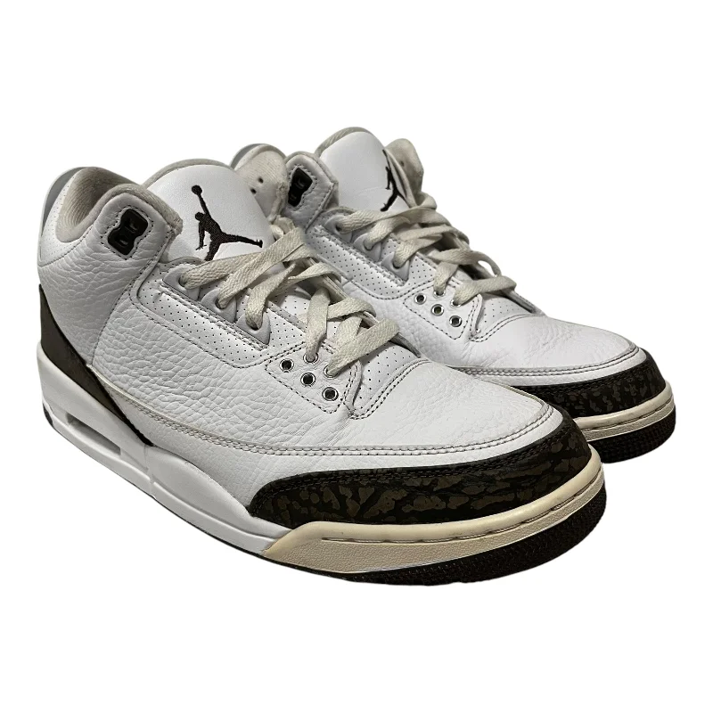 ALR JORDAN/Low-Sneakers/US 10/Leather/BRW/Mocha 3