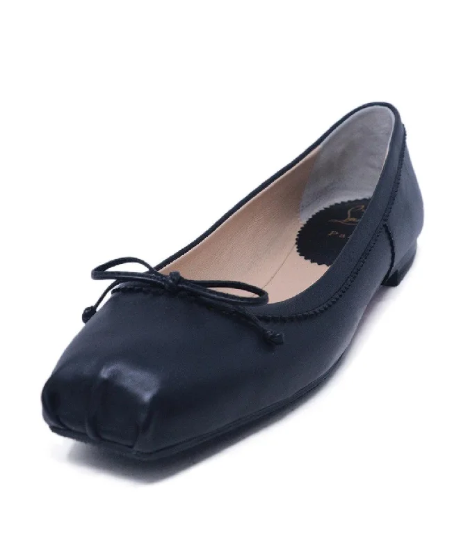 Christian Louboutin Black Ballerina Flats sz 9