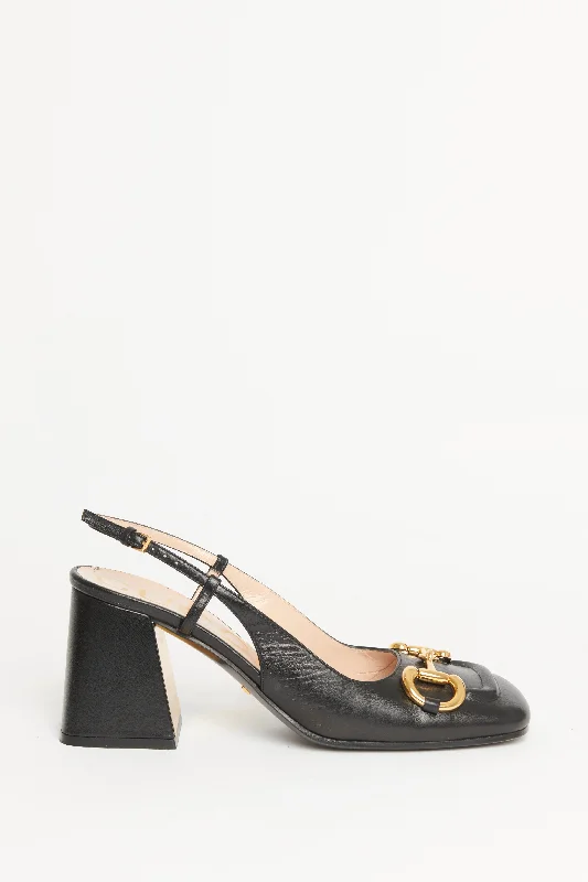 1955 Horsebit Slingback Preowned Heels