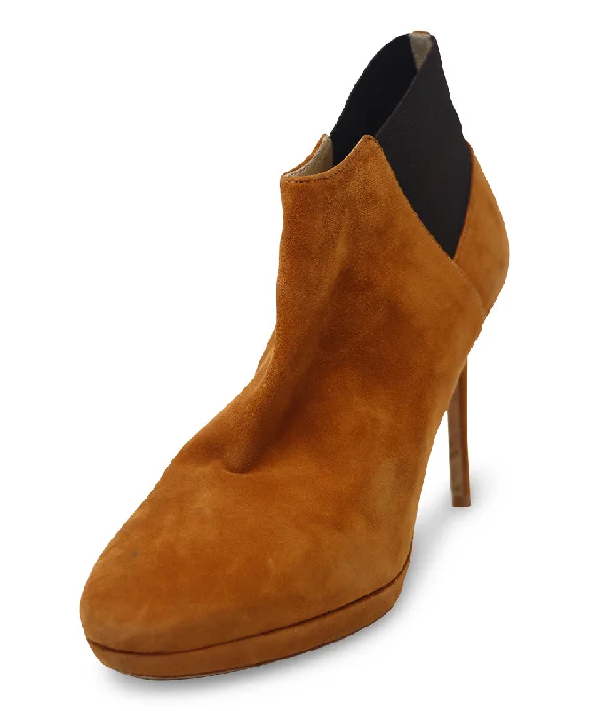 Jimmy Choo Brown Suede Booties sz 6