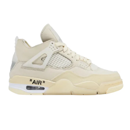 Jordan 4 x off White Sail