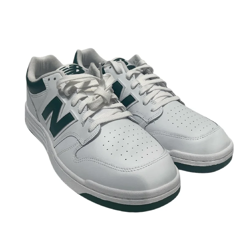 NEW BALANCE/Low-Sneakers/US 13/Leather/WHT/480