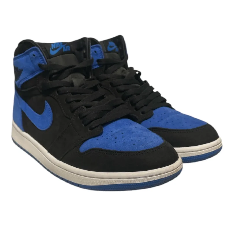 ALR JORDAN/Hi-Sneakers/US 10/Suede/BLU/Jordan 1 Suede Royals