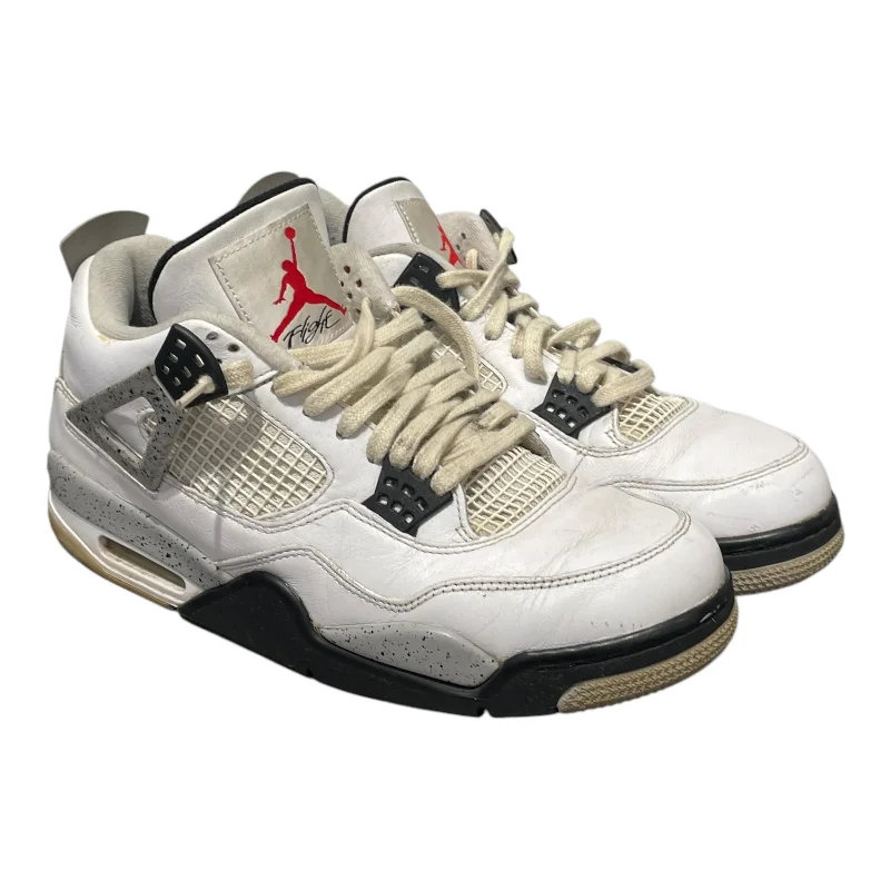 NIKE/AIR JORDAN 4 RETRO OG/Low-Sneakers/US 10.5/Leather/GRY/840606-192