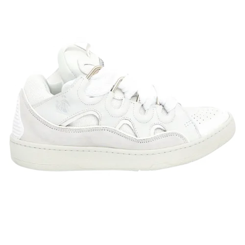 Lavin Curb Sneaker All White