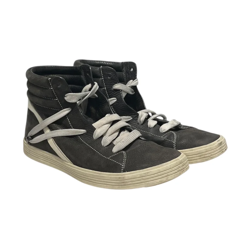 Rick Owens/Hi-Sneakers/US 9/BLK/geothrasher