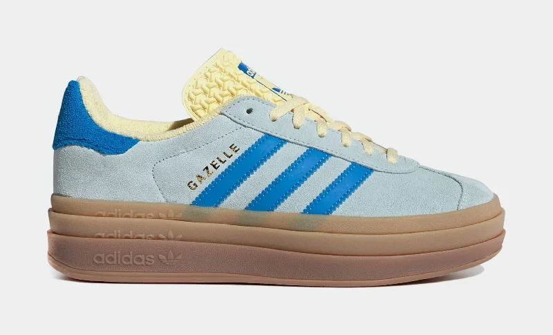 Gazelle Bold Womens Lifestyle Shoes (Almost Blue/Bright Blue/Almost Yellow)