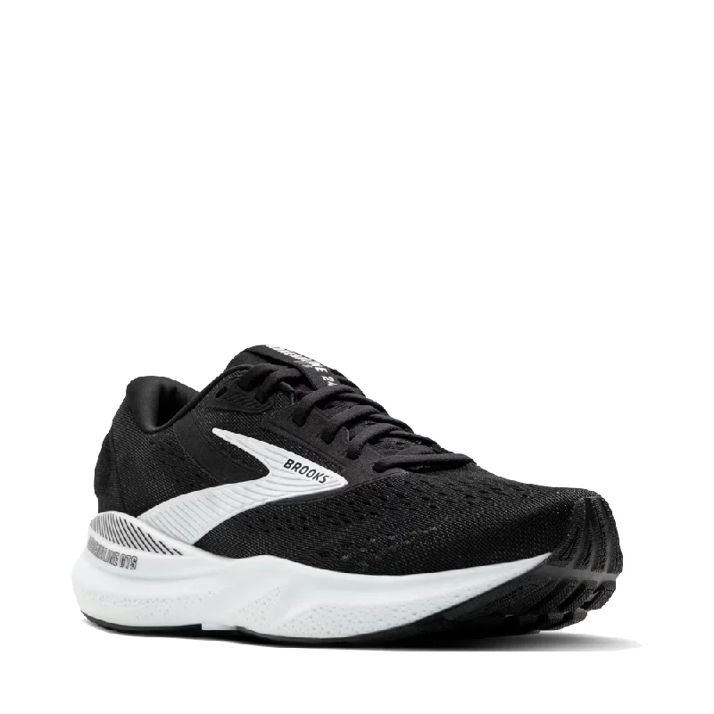 Brooks Women's Adrenaline GTS 24 Sneaker in Black/White