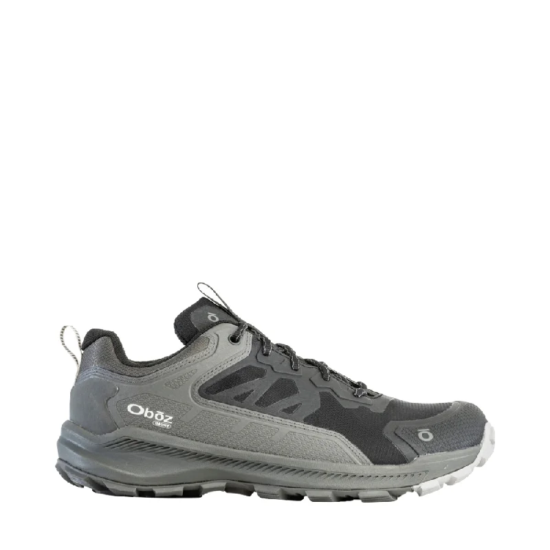 Oboz Men's Katabatic Low Waterproof Hiker in Charcoal