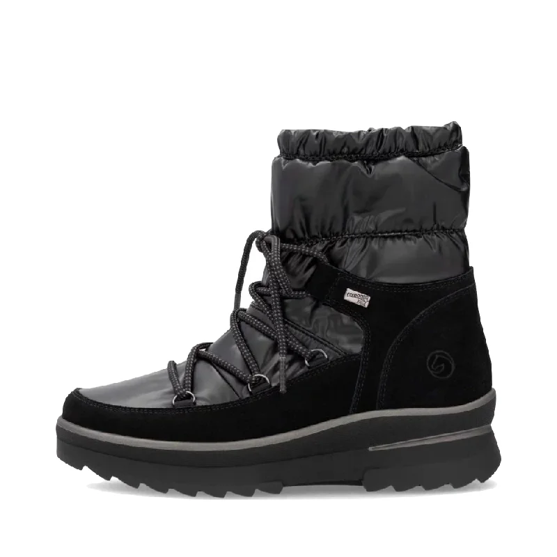 Remote Women's Lelisha 70 Puffer Waterproof Boot in Black