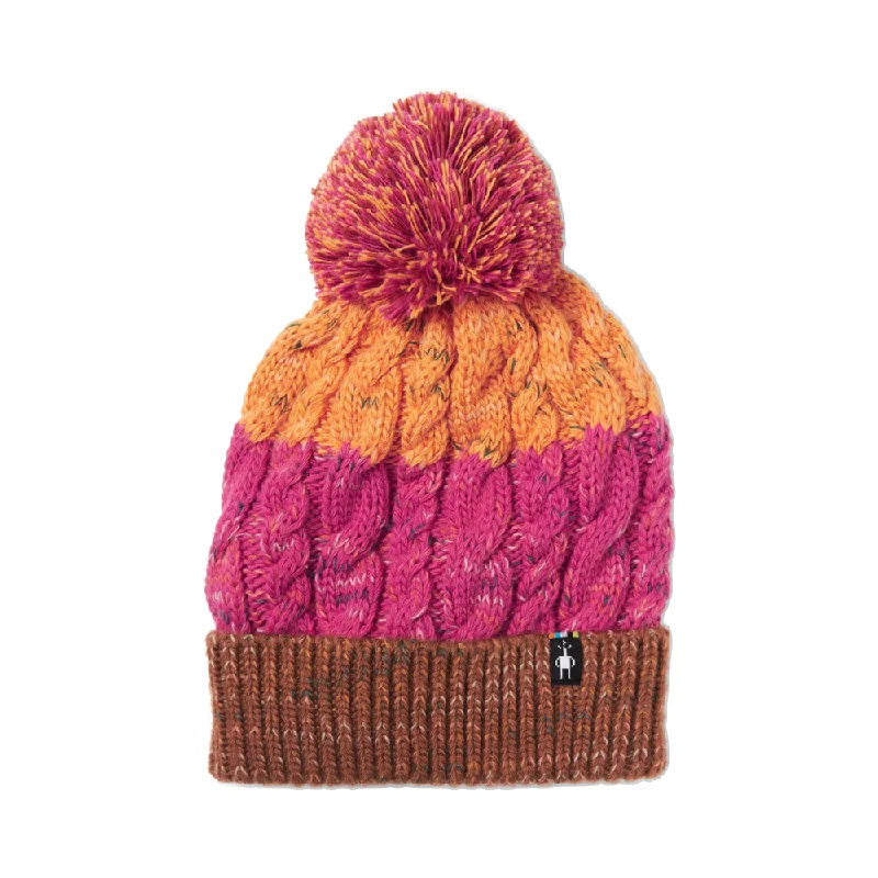 Smartwool Isto Retro Beanie in Pecan Brown