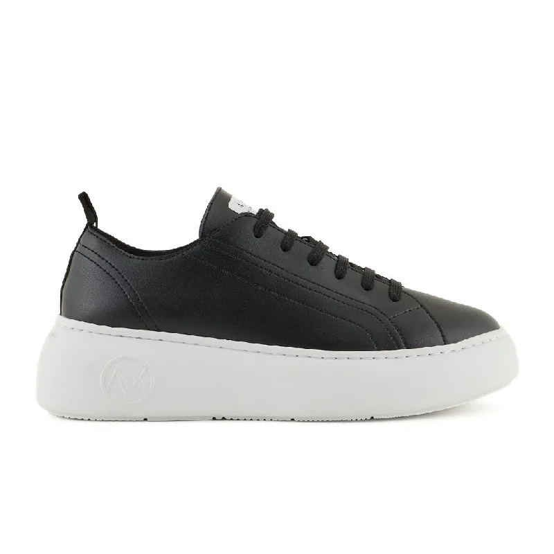 ARMANI EXCHANGE Platform Sneakers Women XDX043-BLK