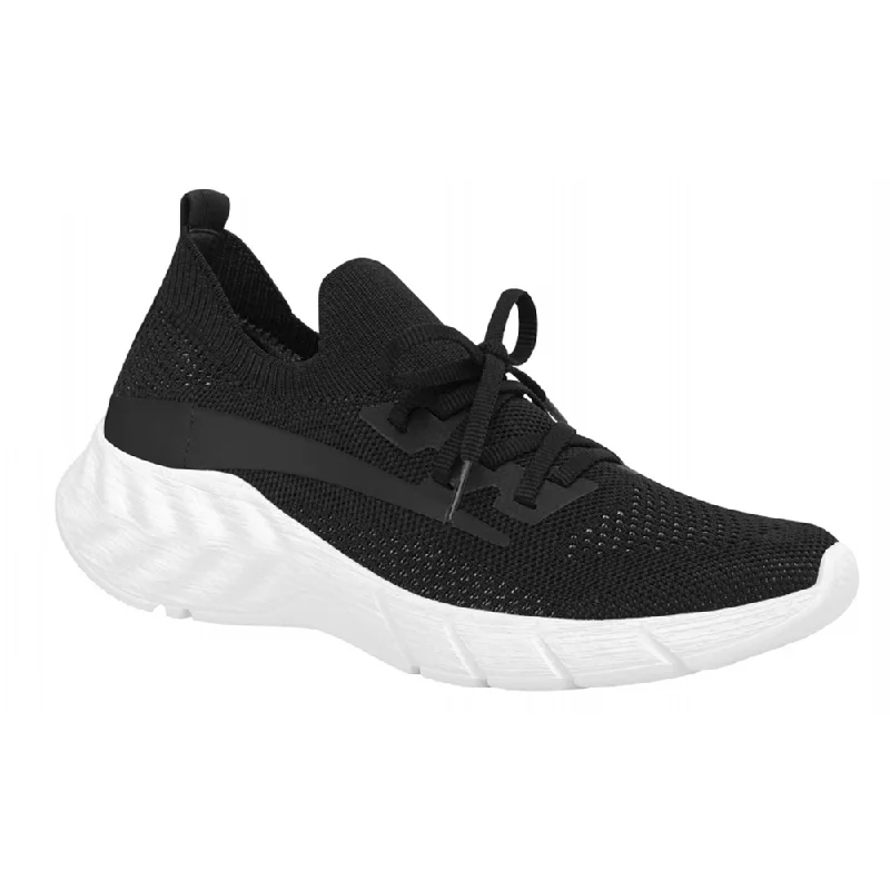 Black Flyknit Sneakers for Women (993.003)