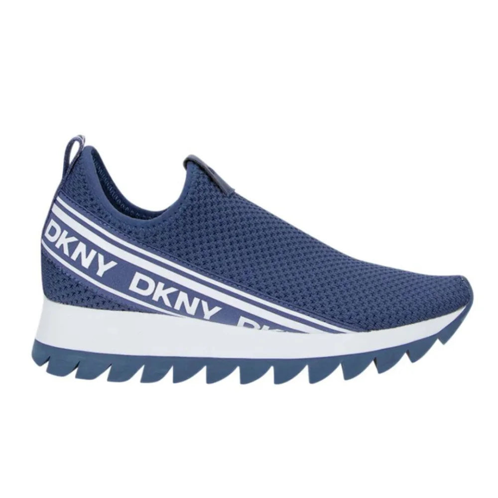 DKNY Alani Lace Up Sneaker Women - NVY