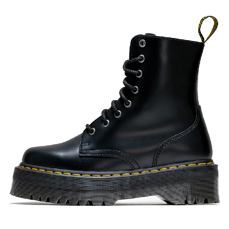 Dr. Martens Jadon Platform Boot - Black Polished