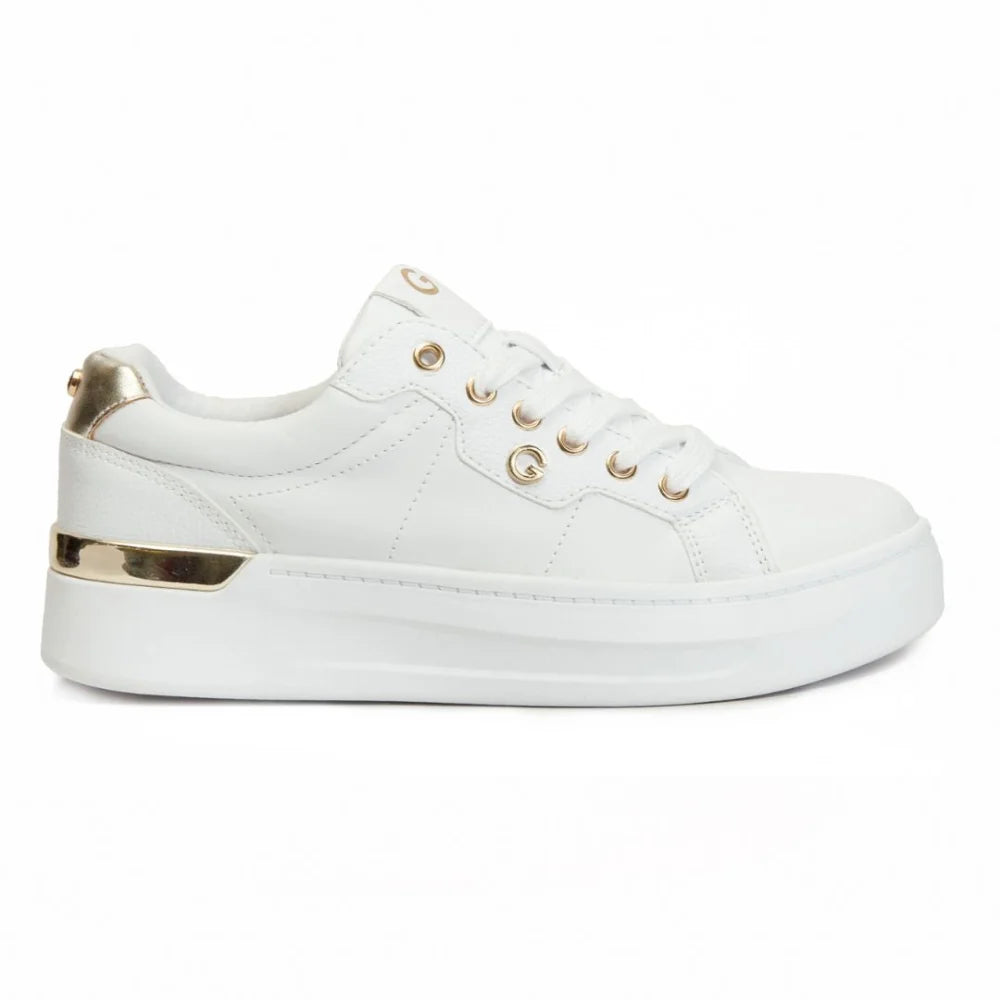 GBG Los Angeles Wendie Sneakers Women - WHTGLD