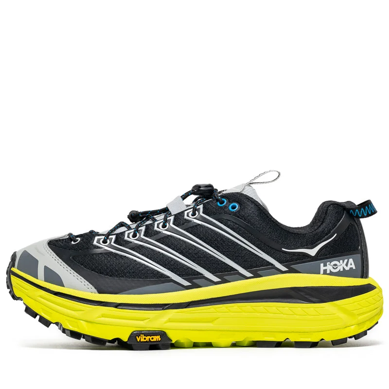 Hoka Mafate Three2 - Black/Hoka Citrus