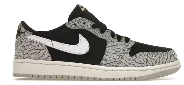 Jordan 1 Retro Low OG Black Cement (Women's)