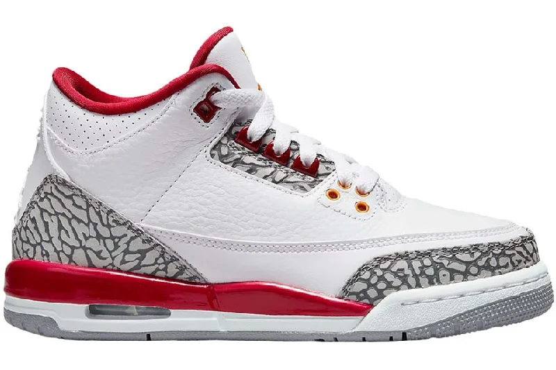 Jordan 3 Retro Cardinal (GS)