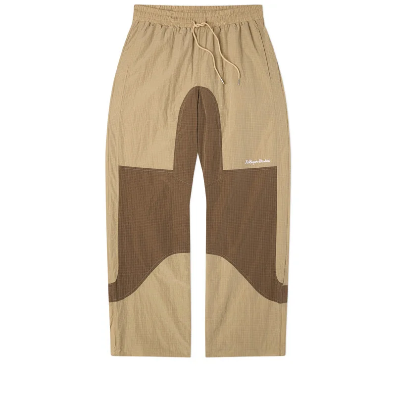 KidSuper Ripstop Paneled Bottoms - Brown