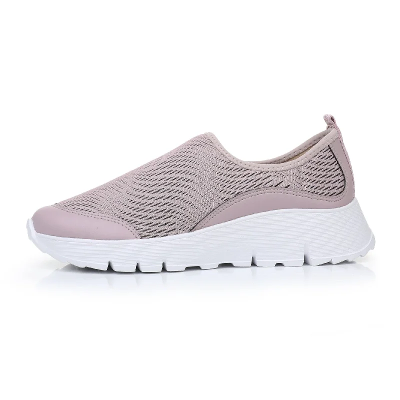 "BreezeLite: Slip-On Sneakers - Lavender (S019001)