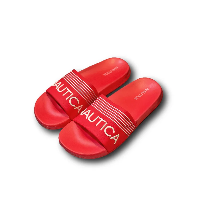 Nautica Athletic Boat Sandals Red