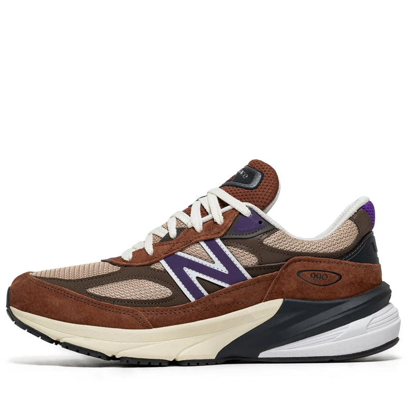 New Balance Made in USA 990v6 - Rich Oak/Cosmic Grape