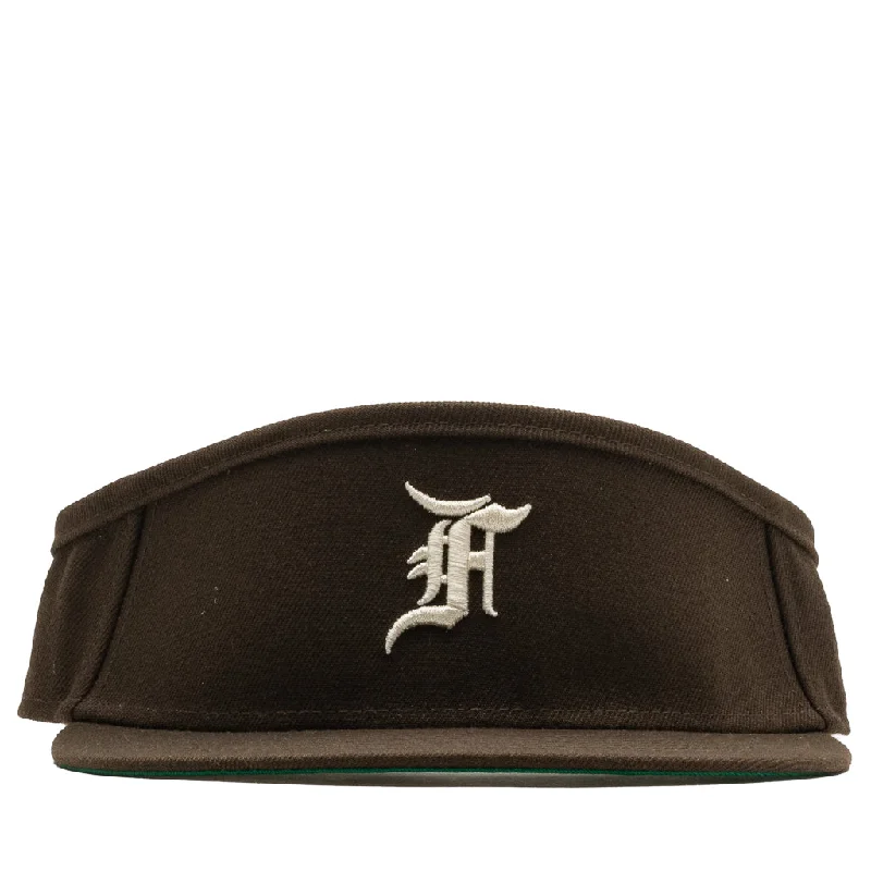 New Era x Fear Of God 59FIFTY Visor - Walnut