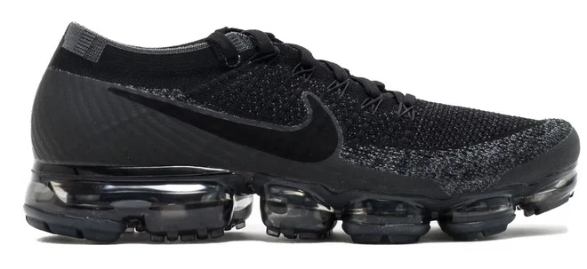 Nike Air VaporMax Flyknit Black Dark Grey