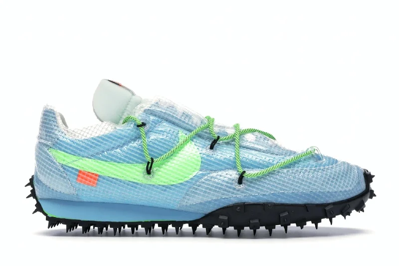 Nike Waffle Racer Off-White Vivid Sky