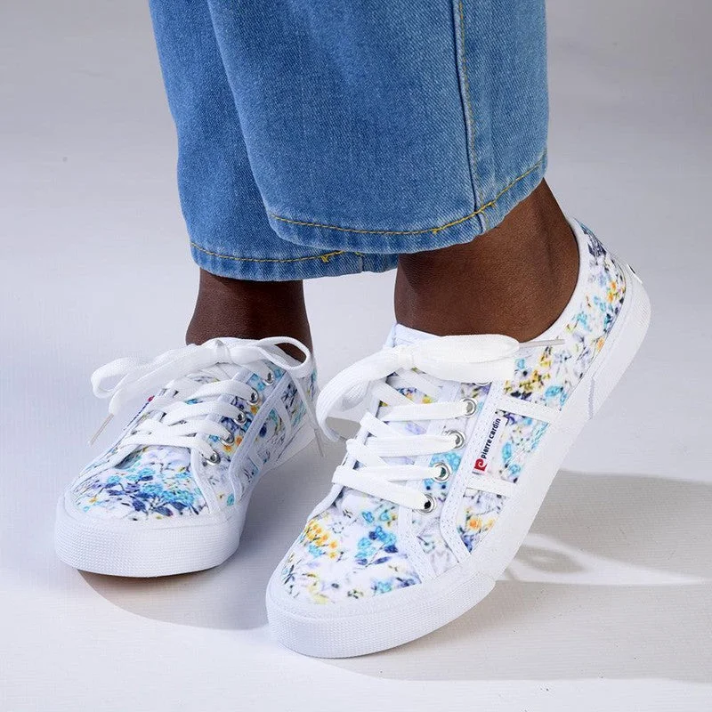 Pierre Cardin Calais Sneaker - Blue Floral