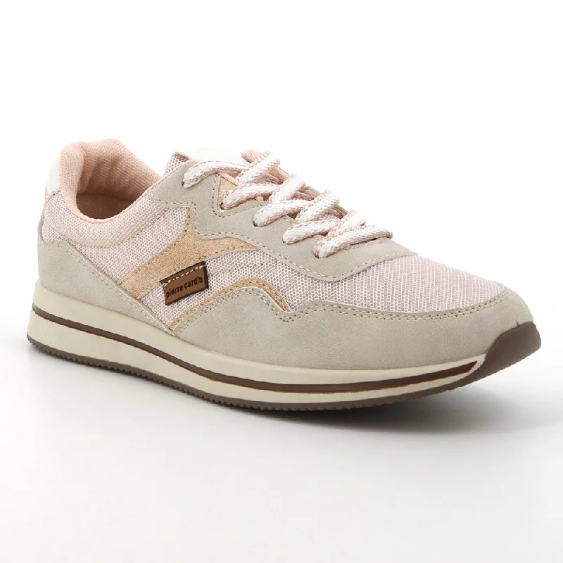 Pierre Cardin Josephine 9 Lace Up Sneaker - Pink Multi