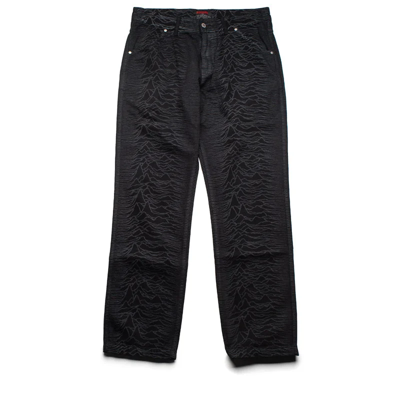 Pleasures Dawns Faded Denim - Black