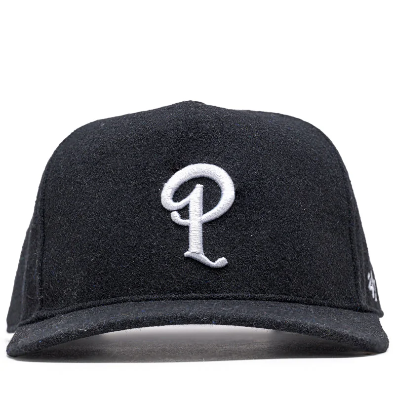 Politics x 47 Brand Hitch Strapback - Black