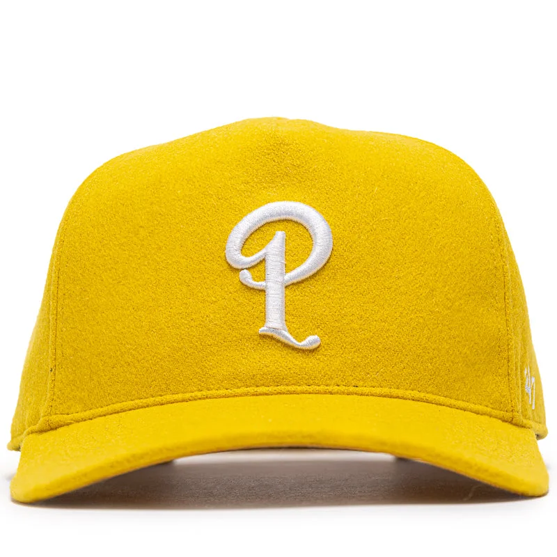 Politics x 47 Brand Hitch Strapback - Flat Gold