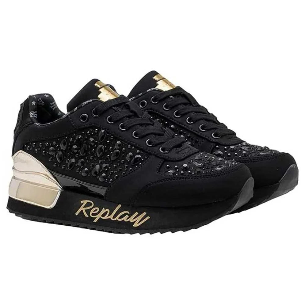 REPLAY Penny Women Sneakers RS630103T-BLKBLK