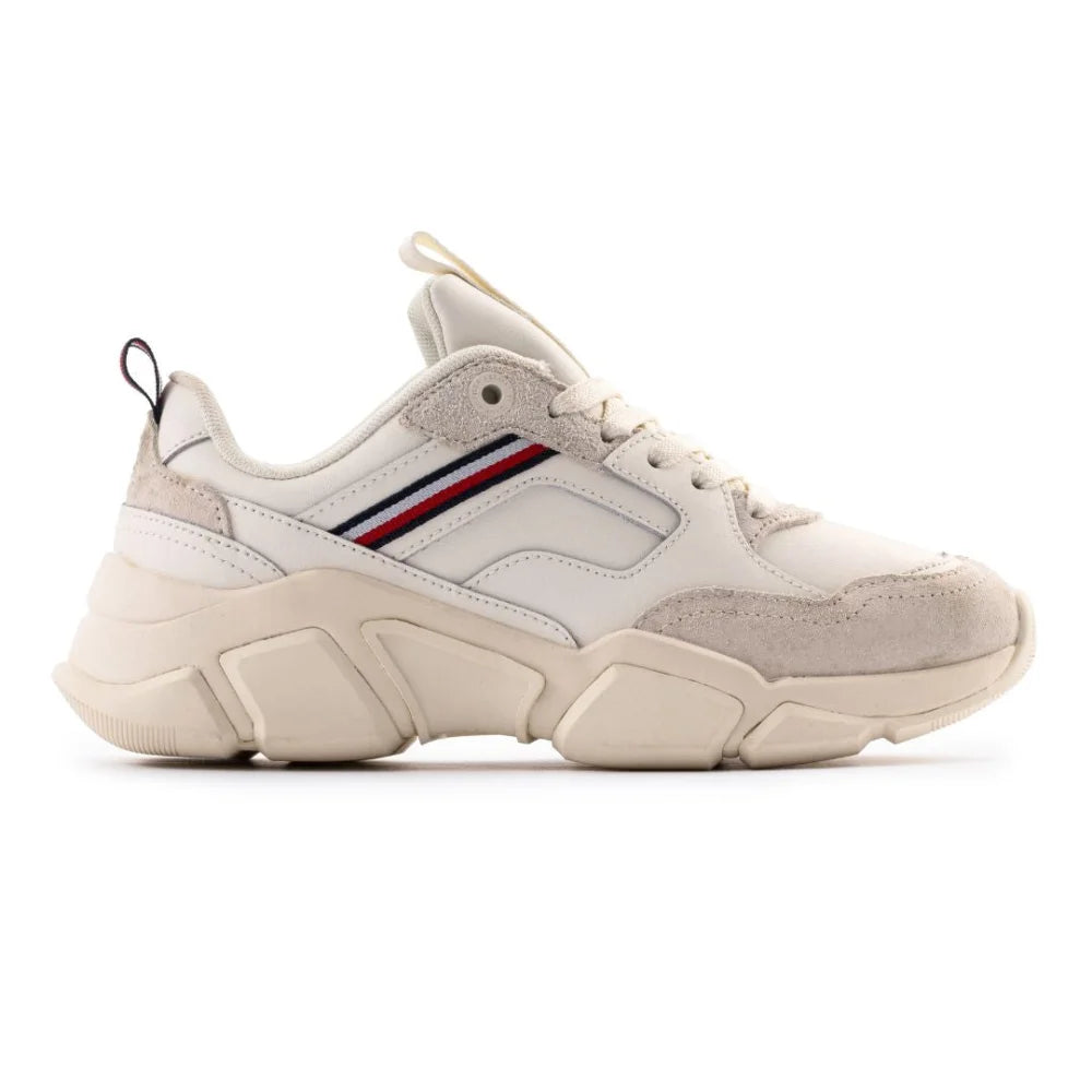 Tommy Hilfiger TH RWB Detail Runner WMN Unisex - OFFWHT