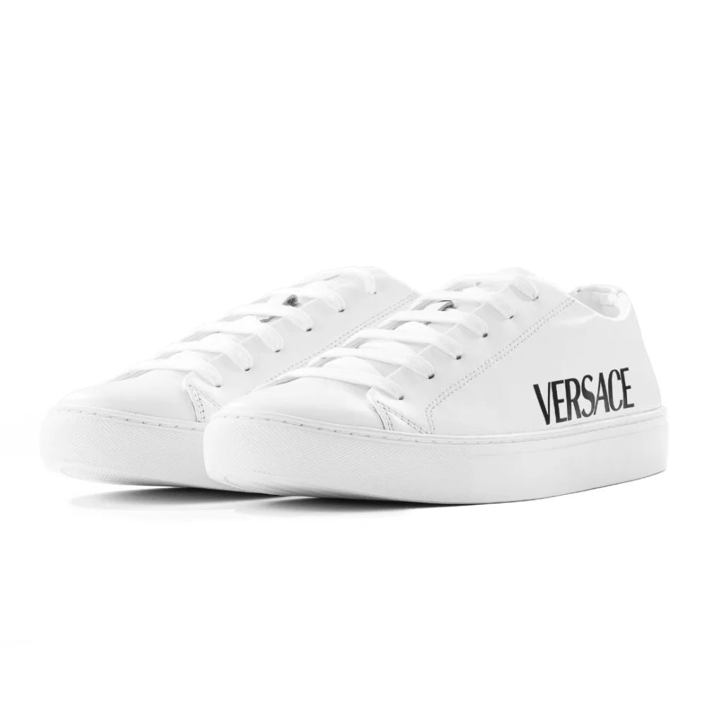 VERSACE Greca Logo Sneakers - WHTWHT